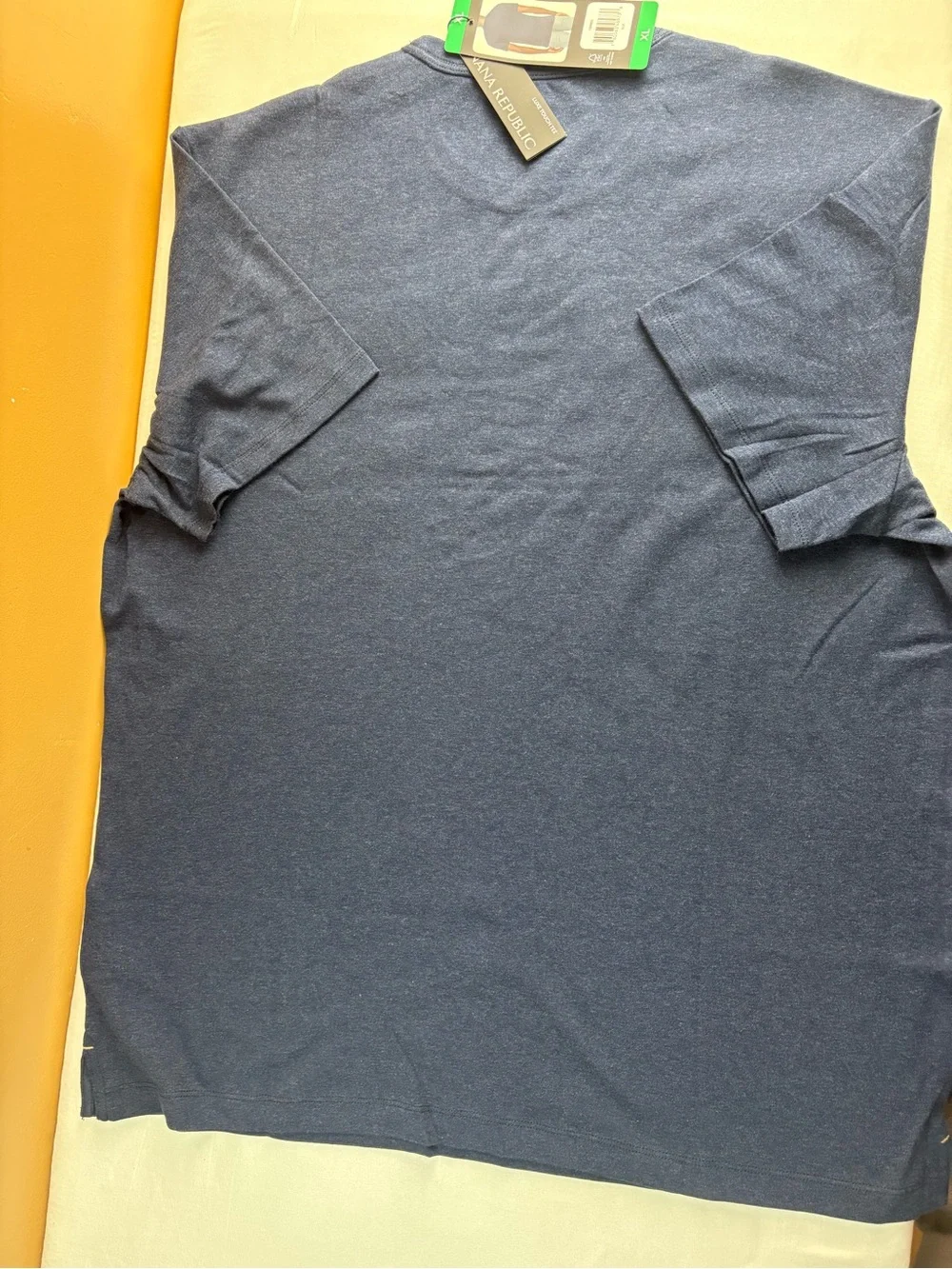Banana Republic Navy Short Sleeve Crew Tee